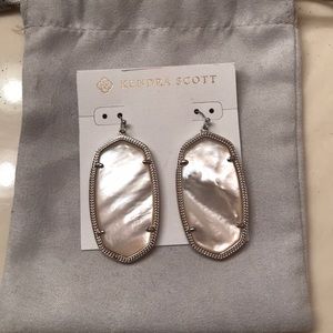 Ivory Silver MOP Danielle Earrings Kendra Scott
